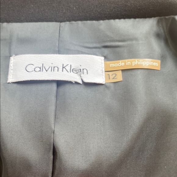 Calvin Klein Black Sheath Midi Dress - Picture 3 of 4